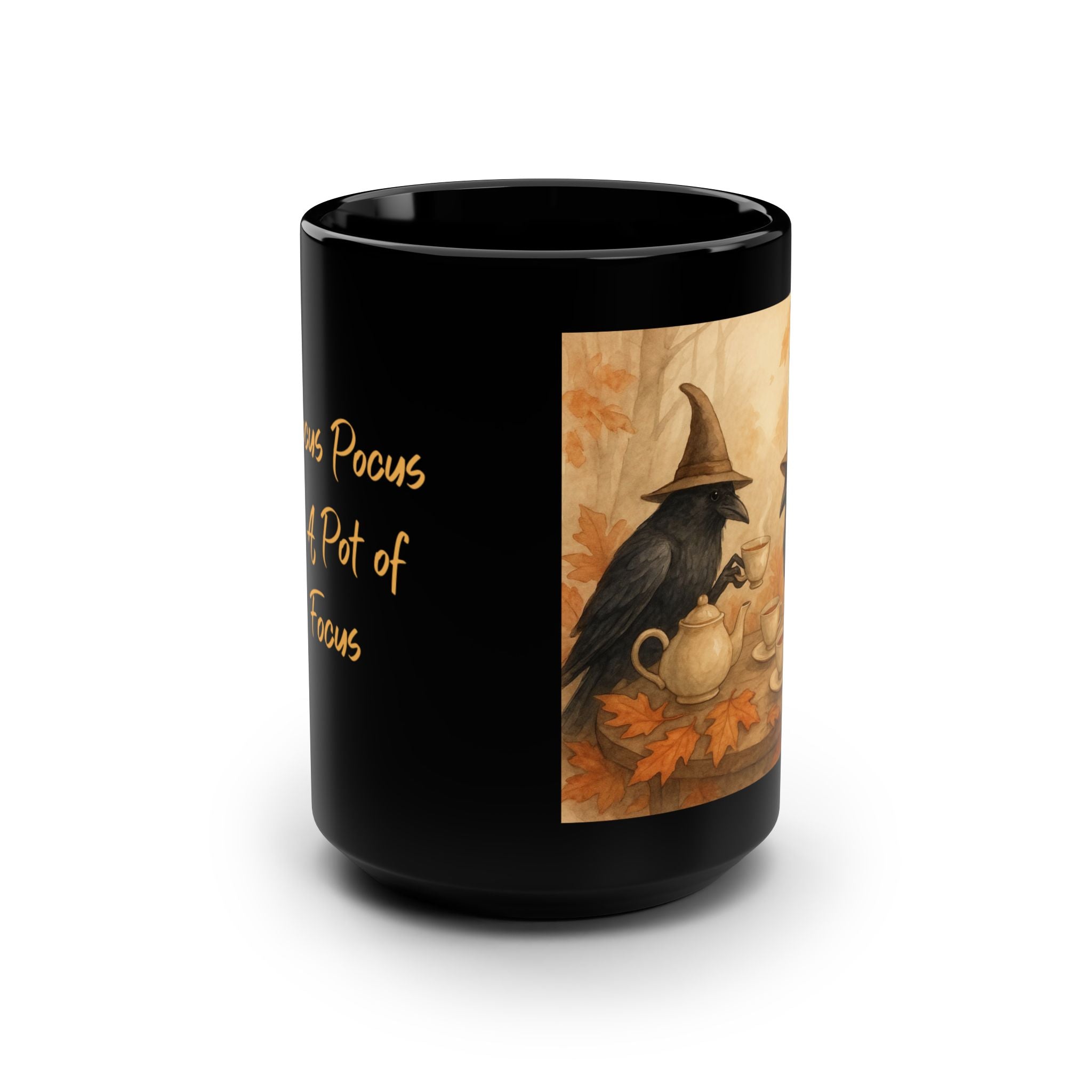 Black Mug, 15oz