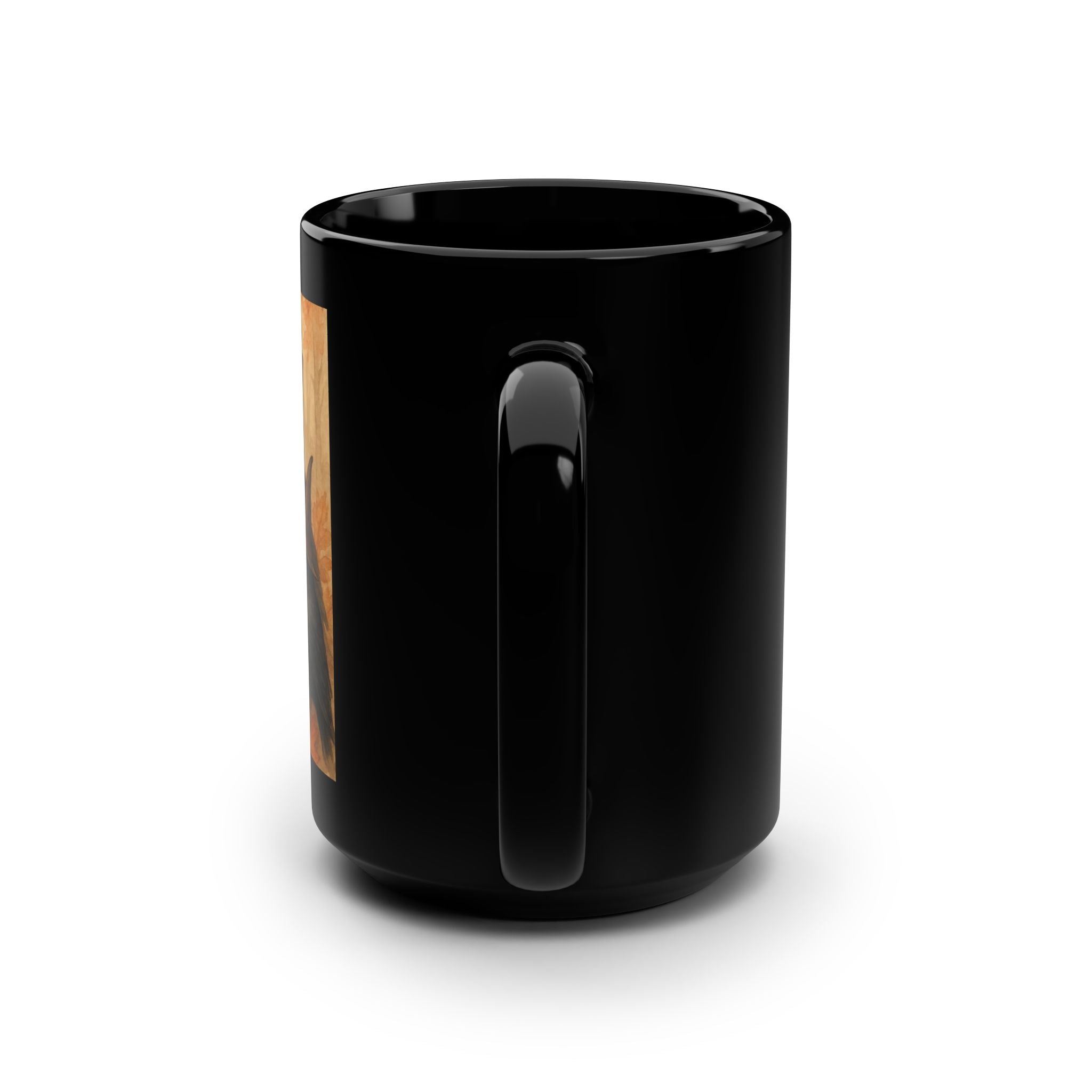 Black Mug, 15oz