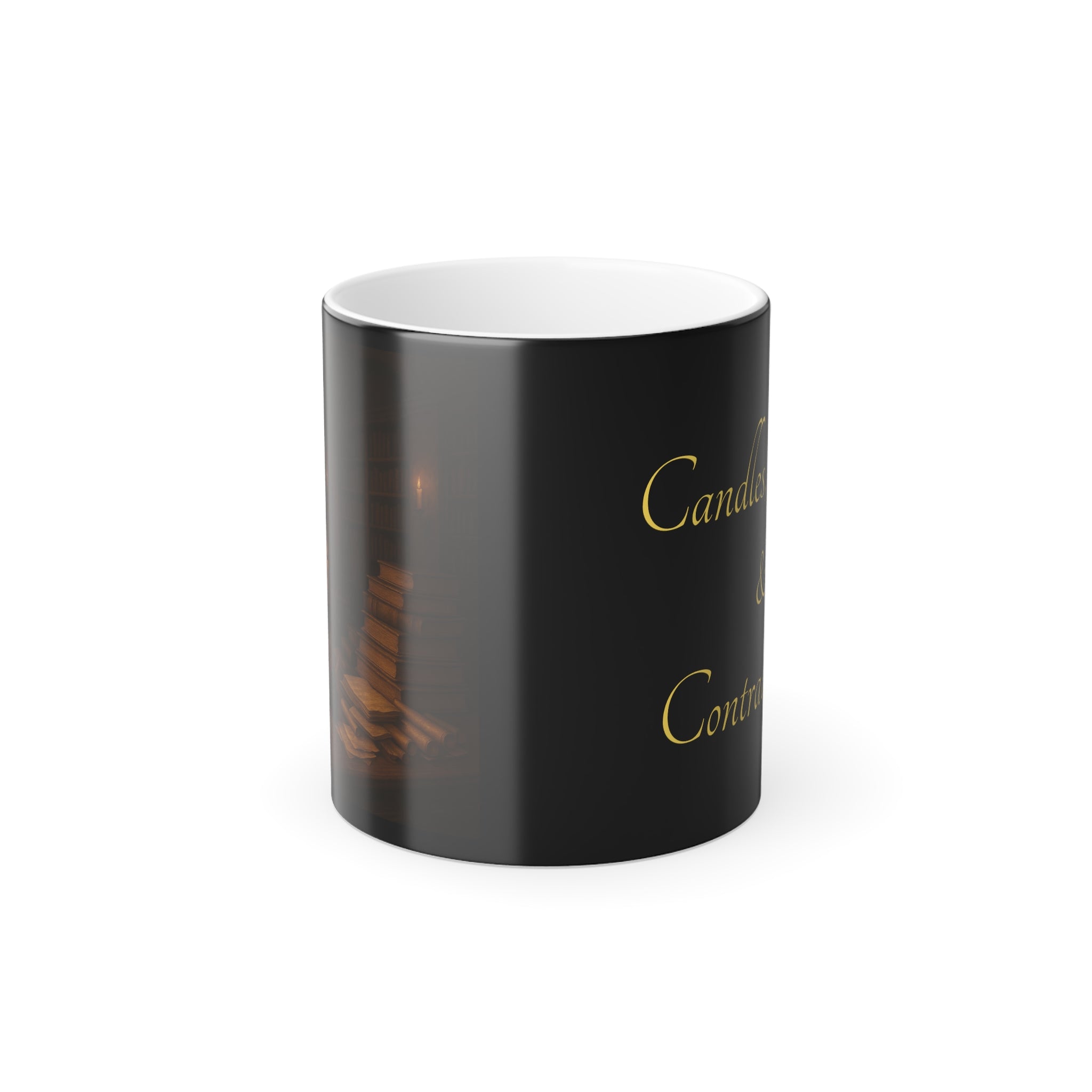 Color Morphing Mug - Magic Heat Changing Coffee Cup, Unique Gift for Coffee Lovers, Fun Kitchen Decor, Personalized Mugs, Coffee Humor