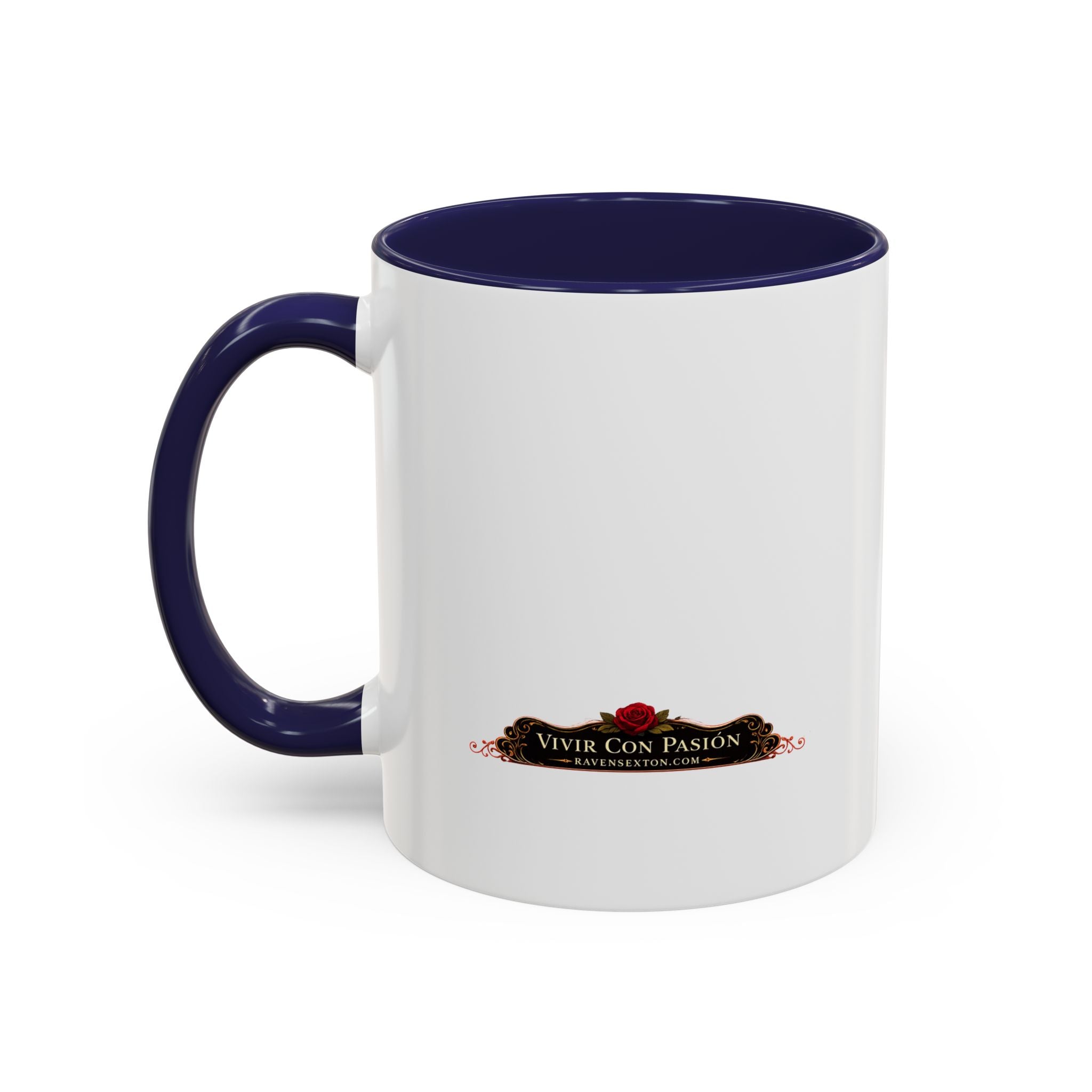 Inspirational Accent Coffee Mug — "Notice Deeply, Choose Intentionally, Live Wholeheartedly"