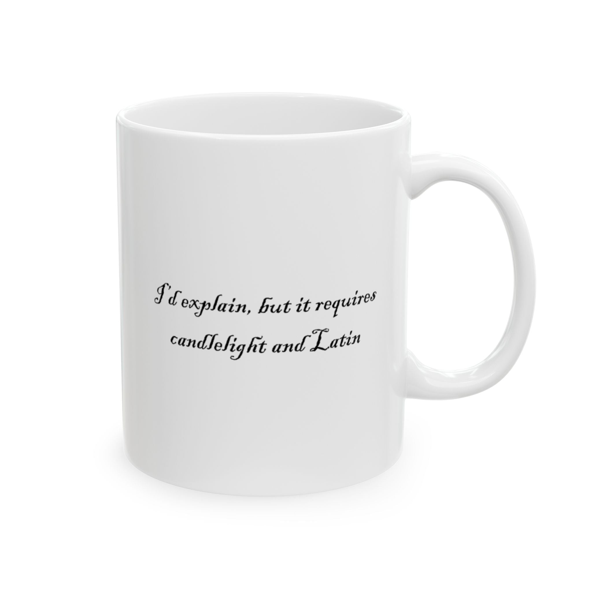 Mug - Spiritual Sarcasm with a Raven Ceramic Mug (11oz, 15oz)