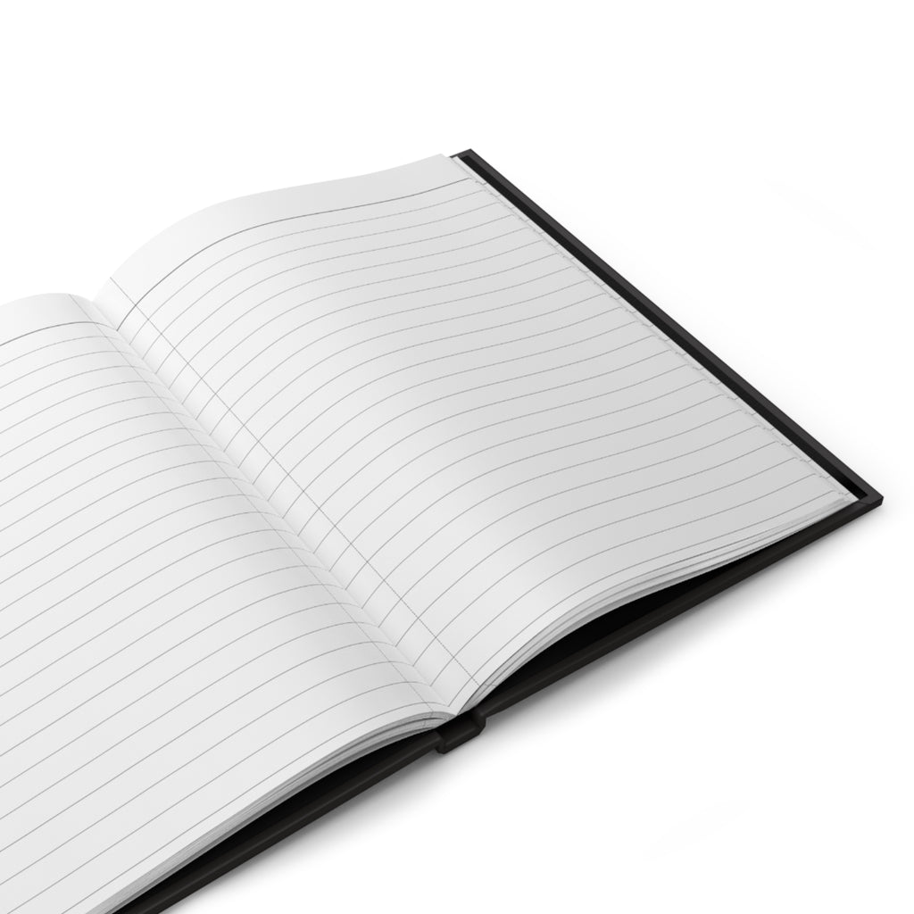 Transform Your Thoughts with the VcP Elegant Black Matte Monogram Notebook