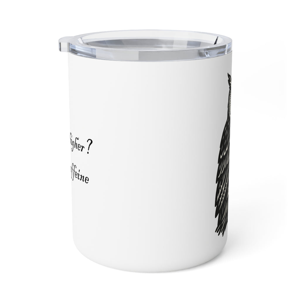 Insulated Coffee Mug with Whimsical Caffeine Quotes, 10oz, Perfect for Coffee Lovers, Unique Gift for Friends, Travel Mug for Tea, [...]