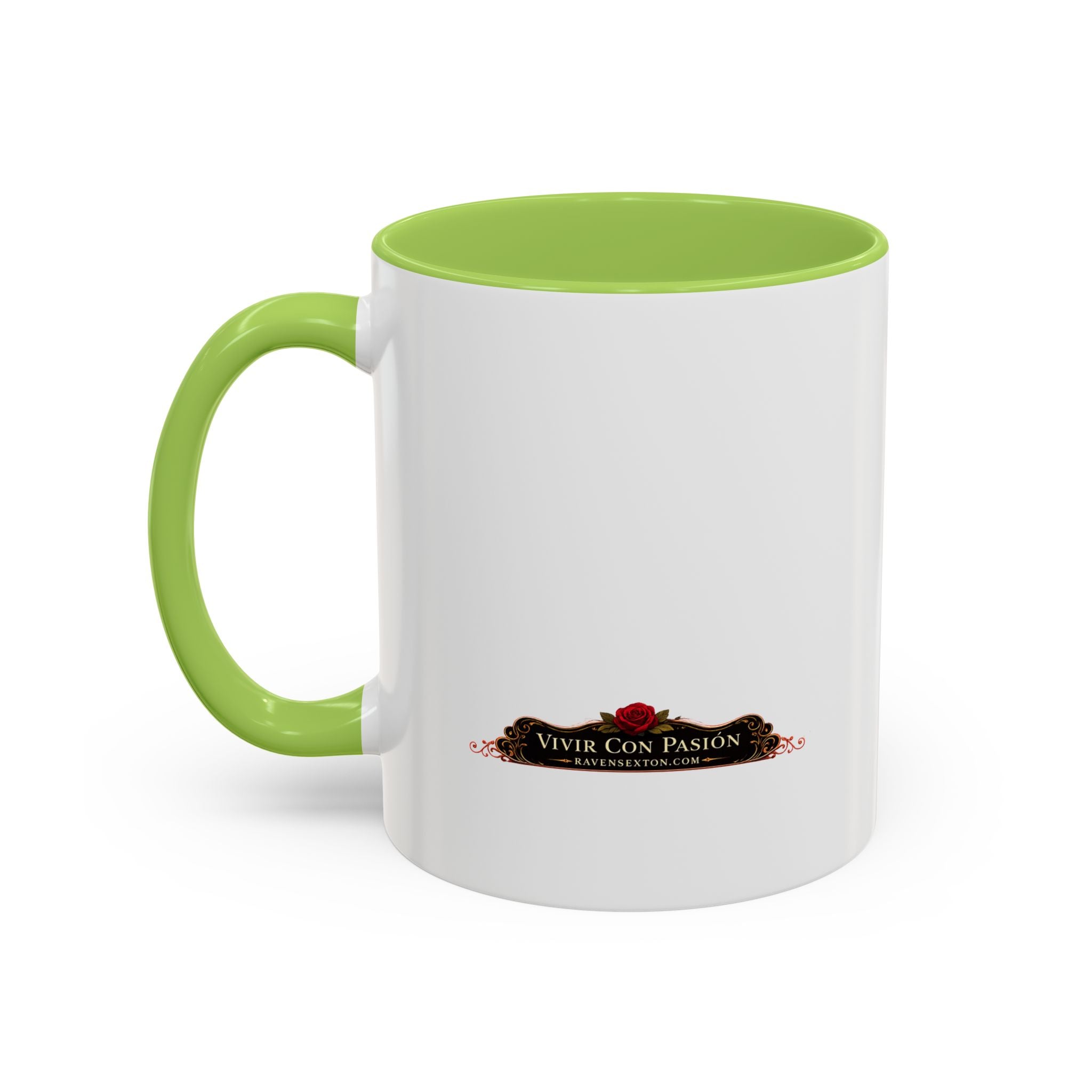 Inspirational Accent Coffee Mug — "Notice Deeply, Choose Intentionally, Live Wholeheartedly"