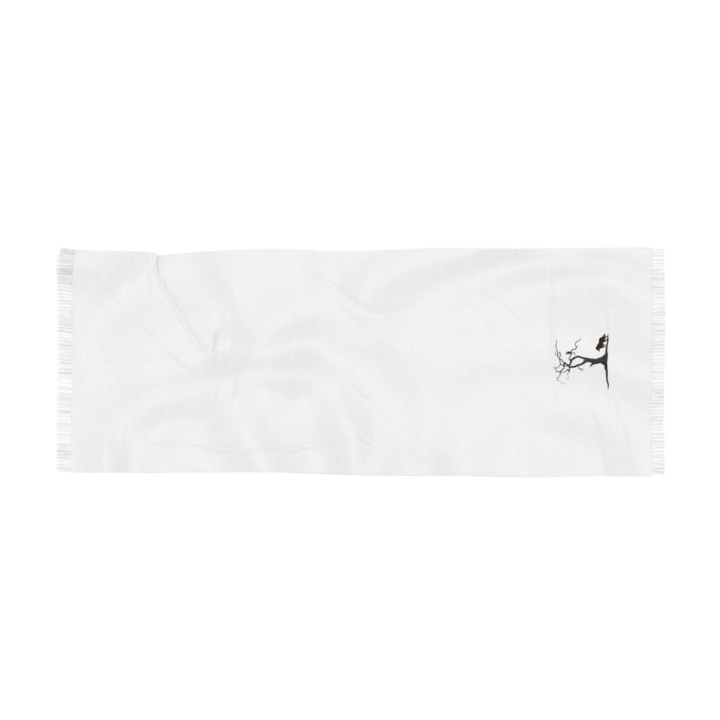 Blackbird Diaries Signature Scarf | White