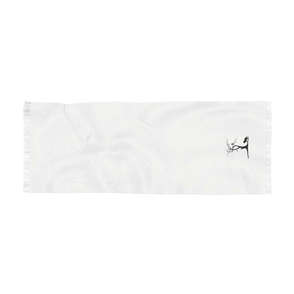 Blackbird Diaries Signature Scarf | White