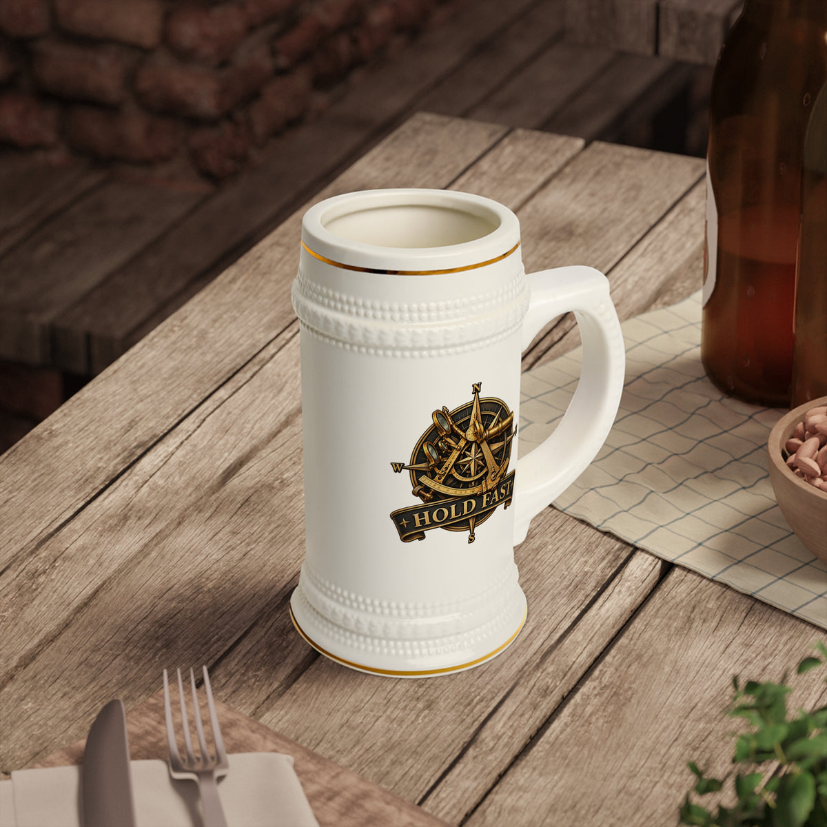 Hold Fast Navigator's Beer Stein | 22 oz