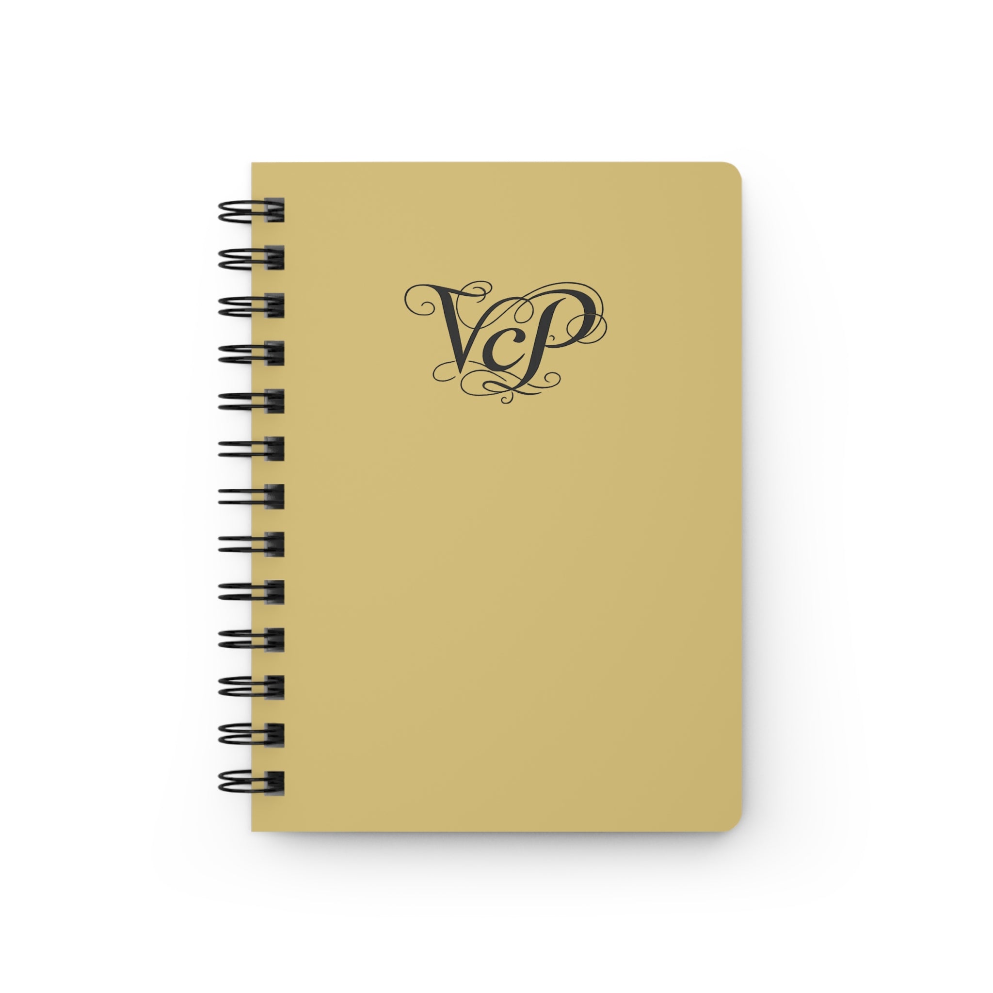 Elegant Monogram Spiral Journal — Your Perfect Companion for Notes & Reflection