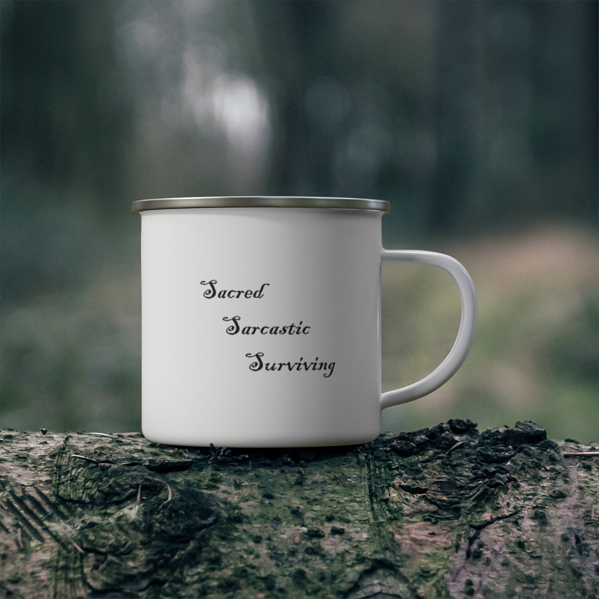Blackbird Diaries Enamel Camping Mug