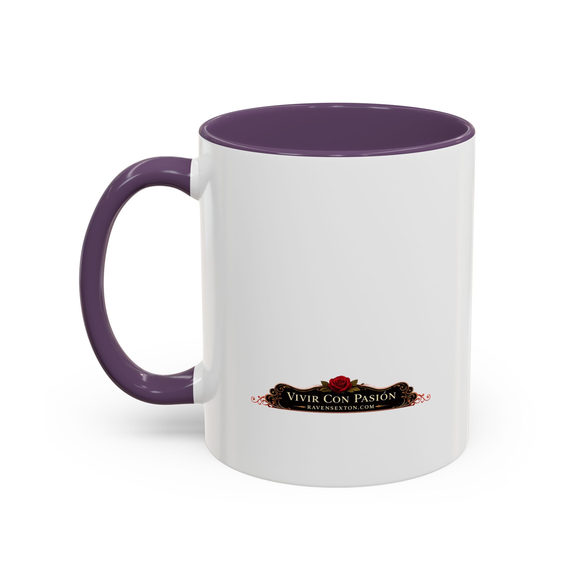 Inspirational Accent Coffee Mug — "Notice Deeply, Choose Intentionally, Live Wholeheartedly"