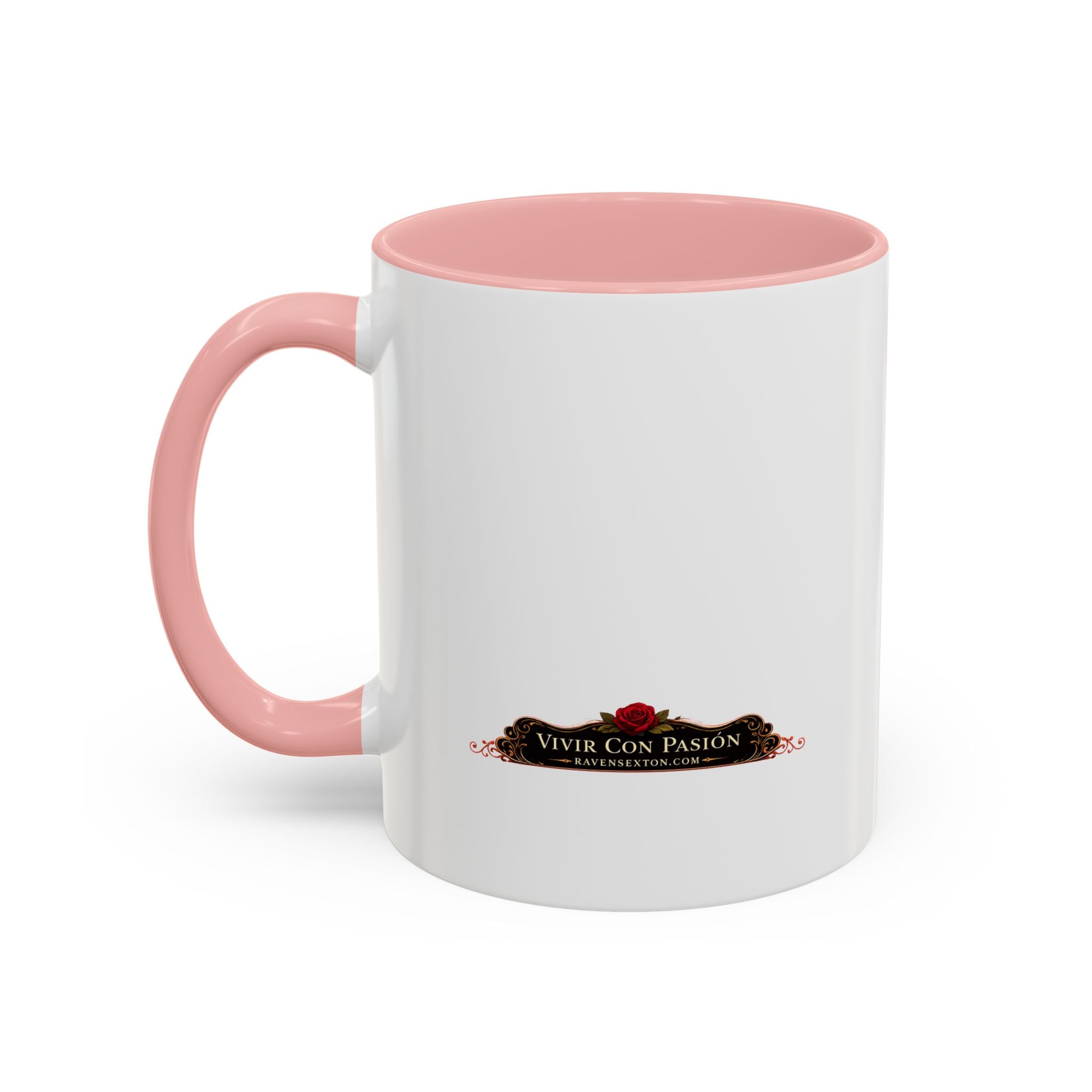 Inspirational Accent Coffee Mug — "Notice Deeply, Choose Intentionally, Live Wholeheartedly"