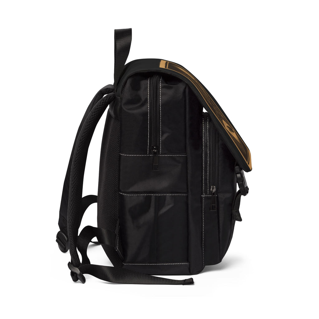 Vintage Writer's Shoulder Backpack, Casual Bookbag for Students, Literary Gift, Travel Rucksack, Gift for Writers & Poets