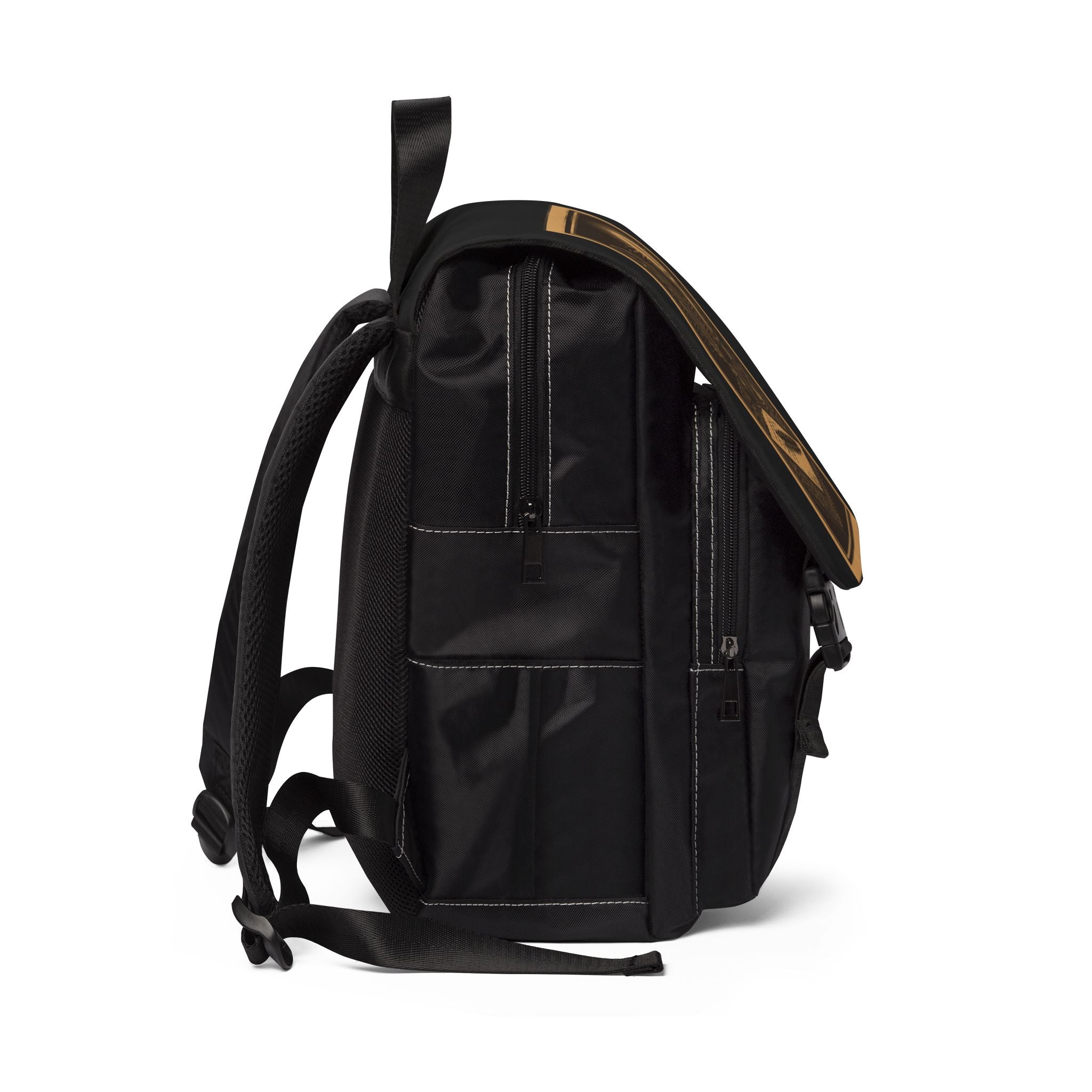 Vintage Writer's Shoulder Backpack, Casual Bookbag for Students, Literary Gift, Travel Rucksack, Gift for Writers & Poets