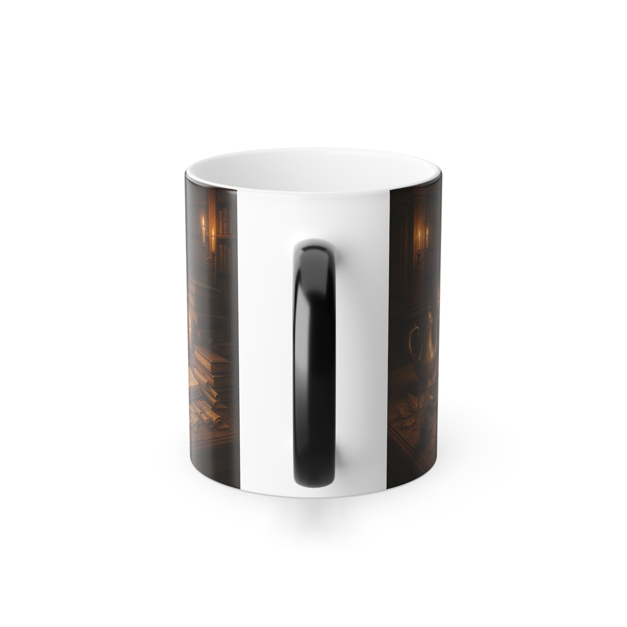 Elegant Color Morphing Mug - Cozy Vibe, Perfect Gift for Book Lovers & Coffee Enthusiasts, Great for Home or Office, Unique Holiday Mug
