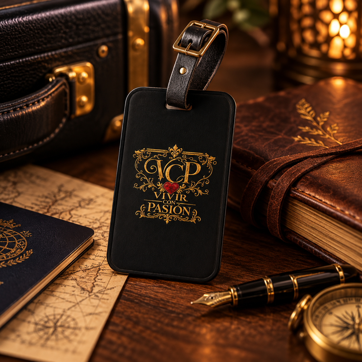 Vivir con Pasión Luggage Tag
